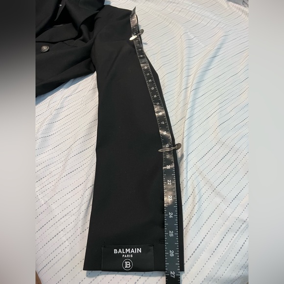 Balmain double breasted wool blazer - Picture 10 of 16